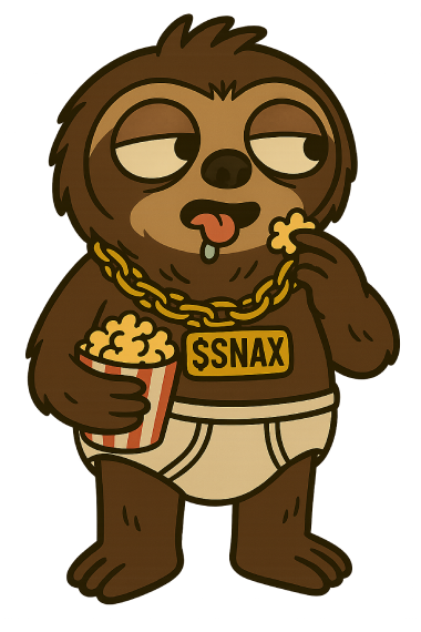 $SNAX eating popcorn